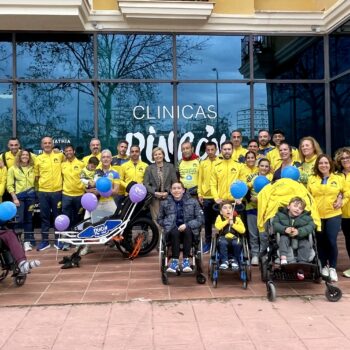 Fundación Rincón permite a niños con movilidad reducida vivir carreras de montaña