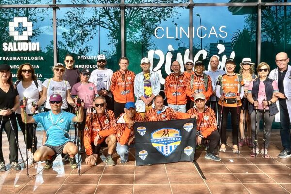 Fundación Rincón pone en marcha el Clínicas Rincón Dental–Playas de Torre del Mar para promocionar la marcha nórdica en la Axarquía